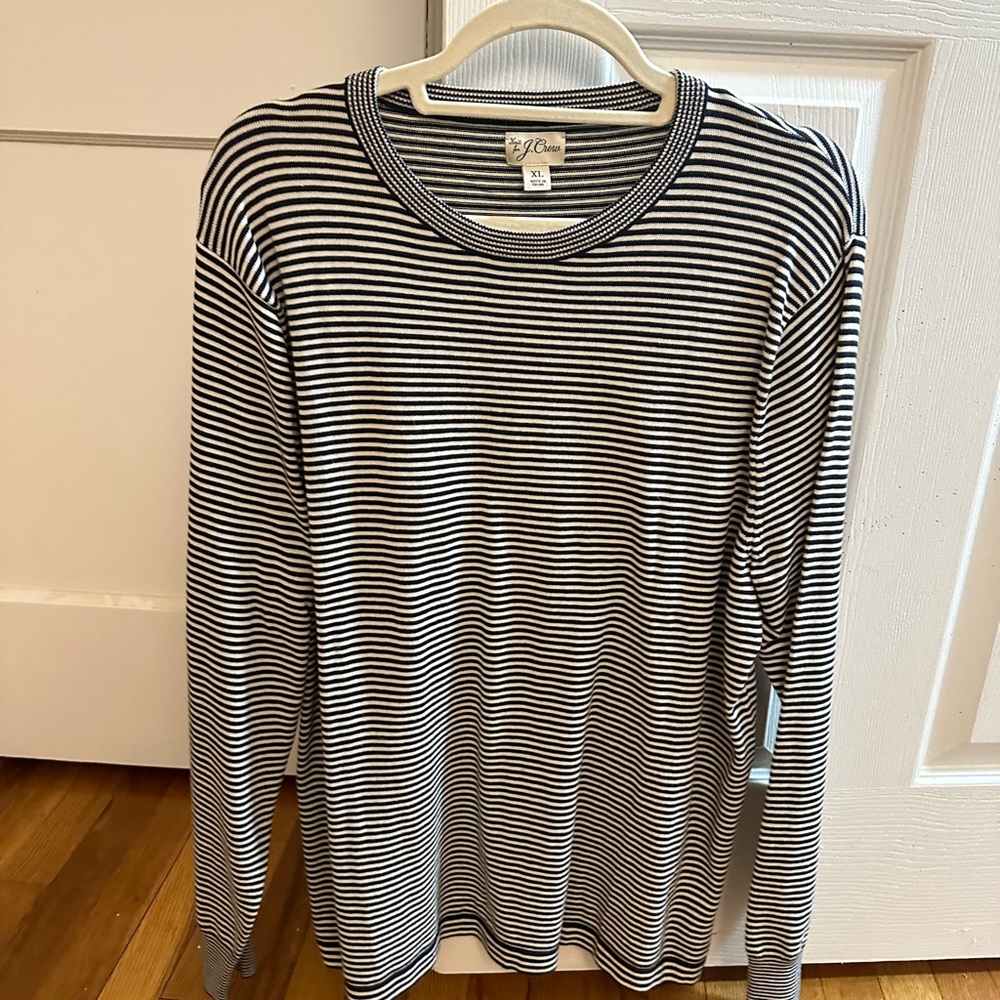 J Crew XL stripped shirt